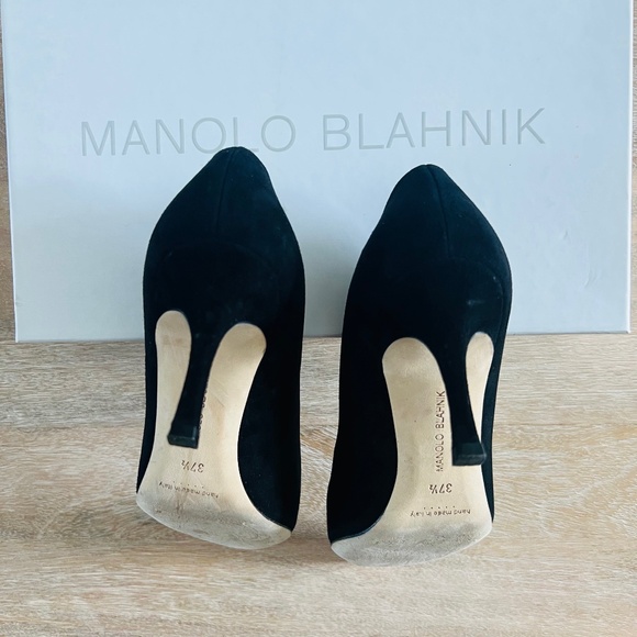 Manolo Blahnik Black Heels - Picture 15 of 16